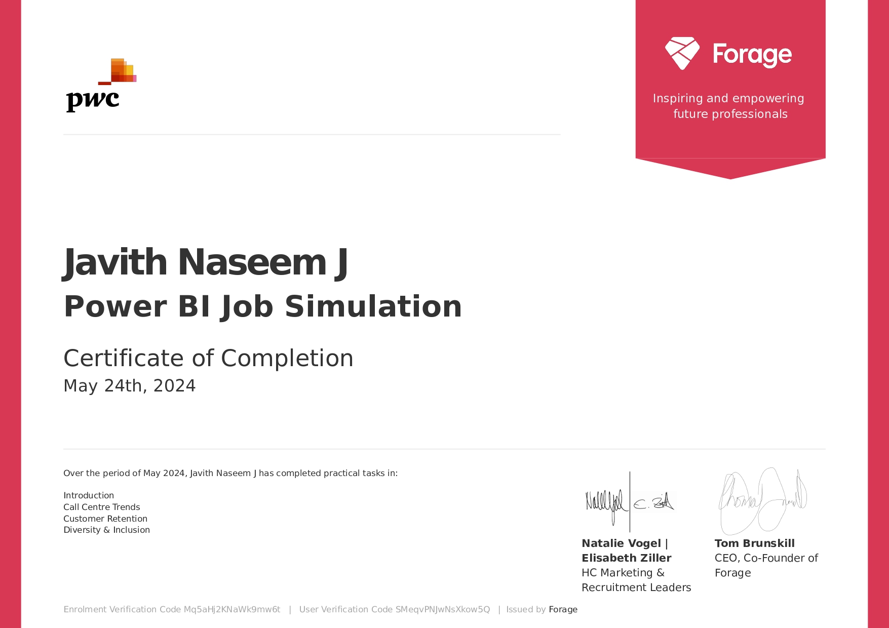 Certificate 8